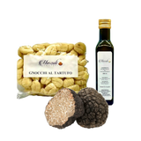 Kit Schwarzes Gnocchi – Gnocchi +Schwarze Trüffel + Öl