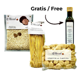 Kit Black Pasta  - Gnocchi + Tagliolini + Rice