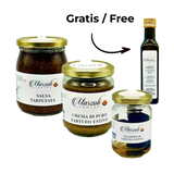 Kit Black Sauces Plus 1   - Truffle Sauce + Cream + Oil + Brine