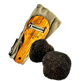 Kit Black Wood Slicer  - Wooden Truffle Slice + Black Truffle