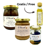 Kit Salse Nero Plus 1 - Tartufata + Crema + Olio + Salamoia